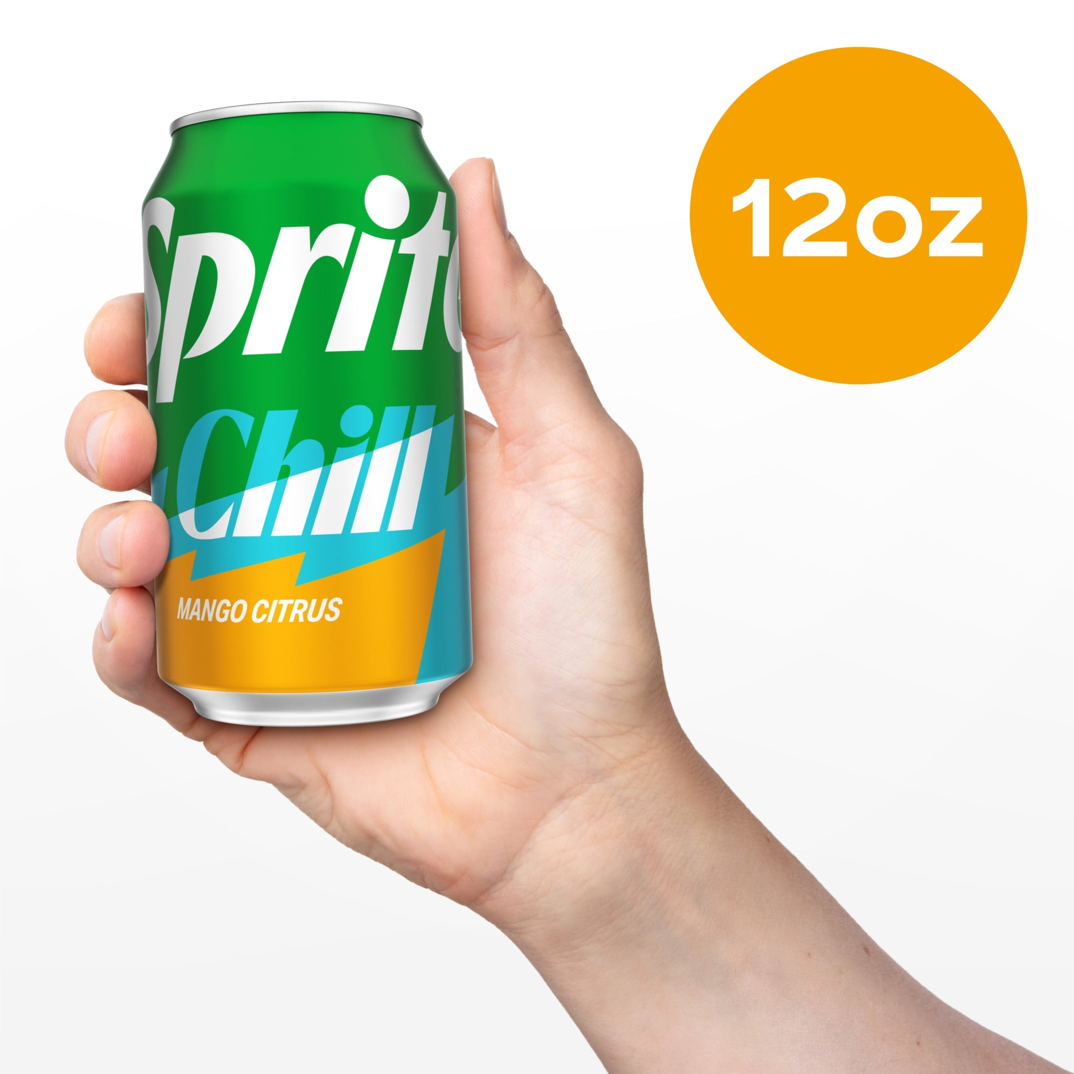 Sprite Chill Mango Citrus Soda Pop Cans 12 Fl Oz 12 Pack