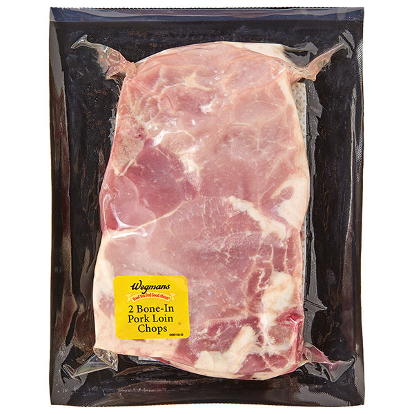Wegmans Bone-In Pork Loin Chops 1.69 lbs