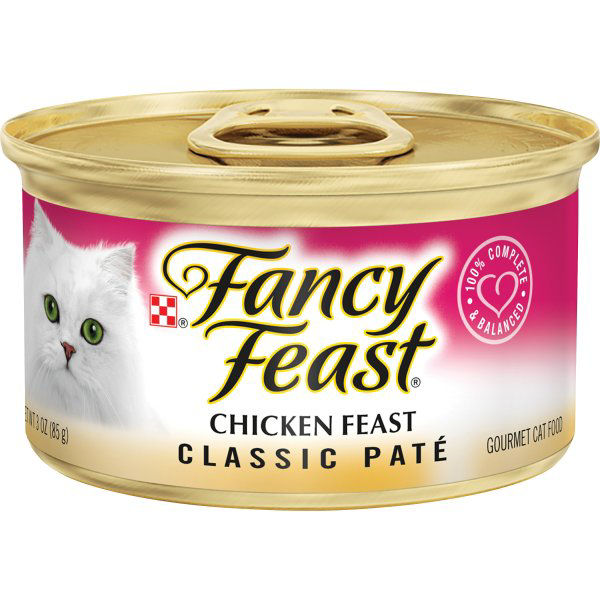 Fancy Feast Classic Pate Chicken Feast Cat Food 3 oz