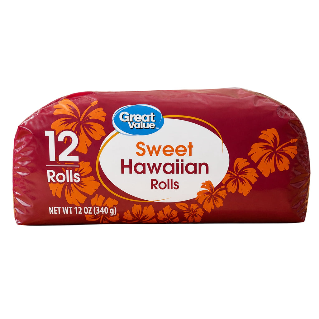Sweet Hawaiian Rolls 12 Oz 12 Count Great Value