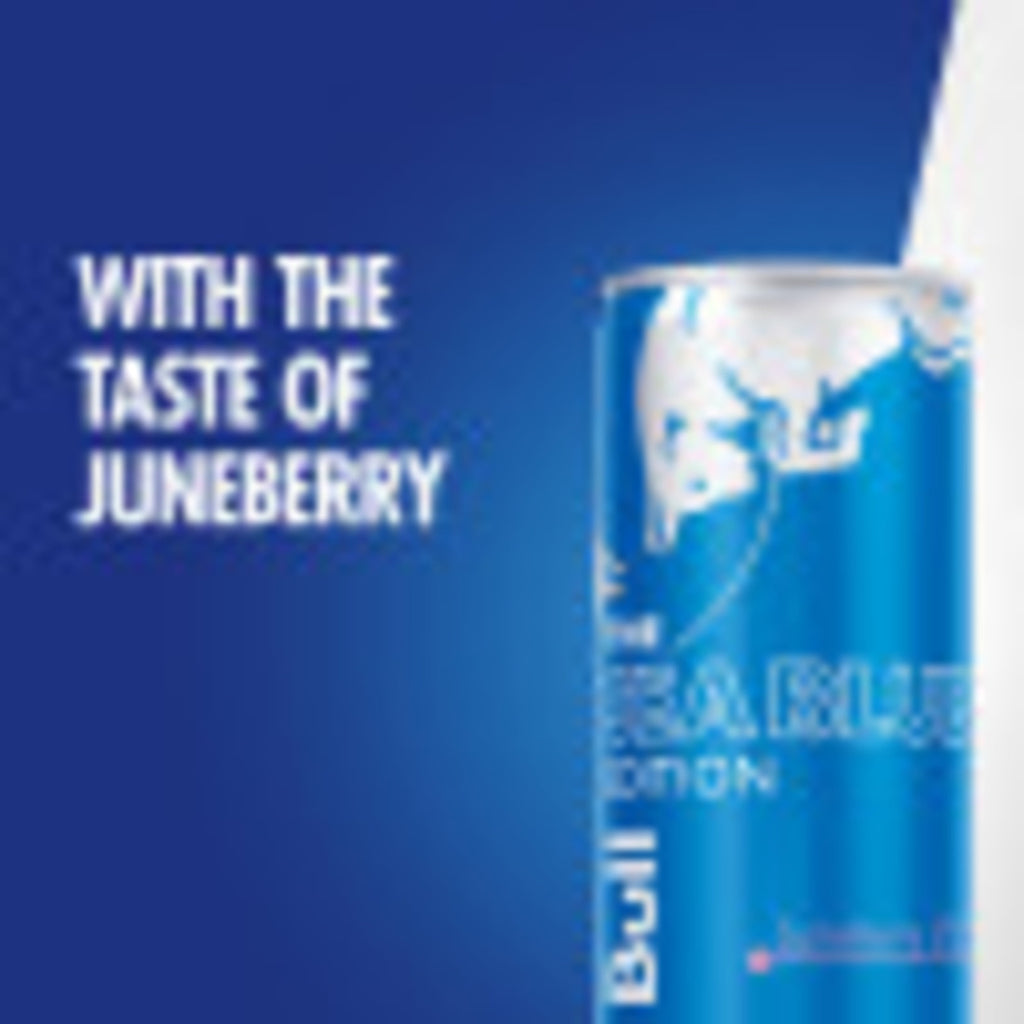 Red Bull Sea Blue Edition Juneberry Energy Drink 12 fl oz 4 Pack Cans