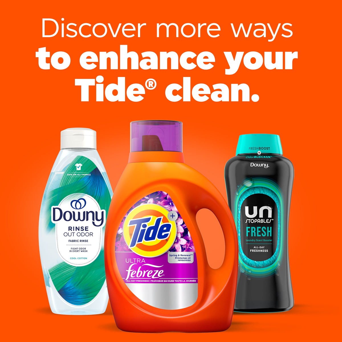 Tide Ultra Febreze Liquid Laundry Detergent Spring and Renewal Scent 73 fl oz 52 Loads