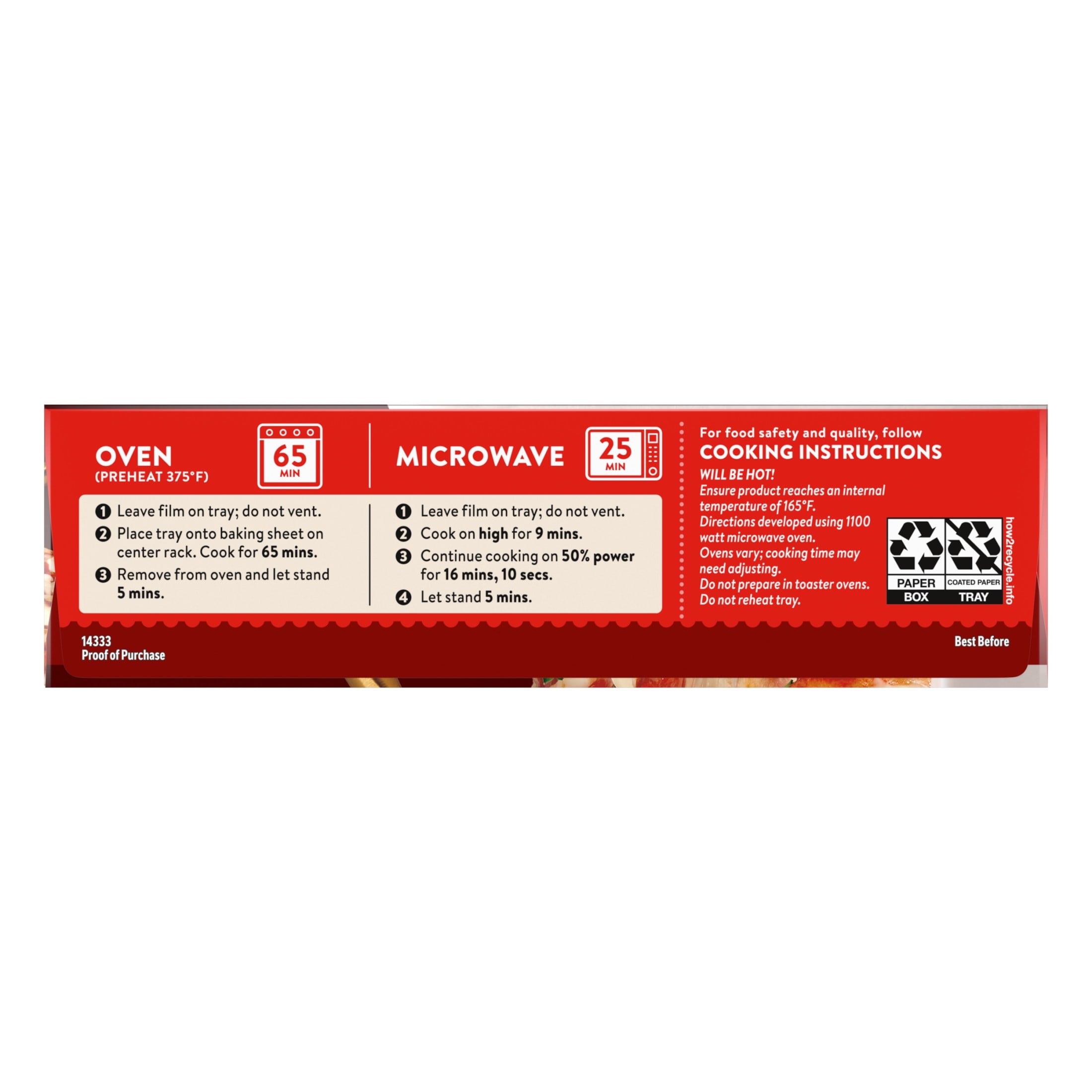 Stouffer's Family Size Lasagna with Meat and Sauce Frozen 38 Oz