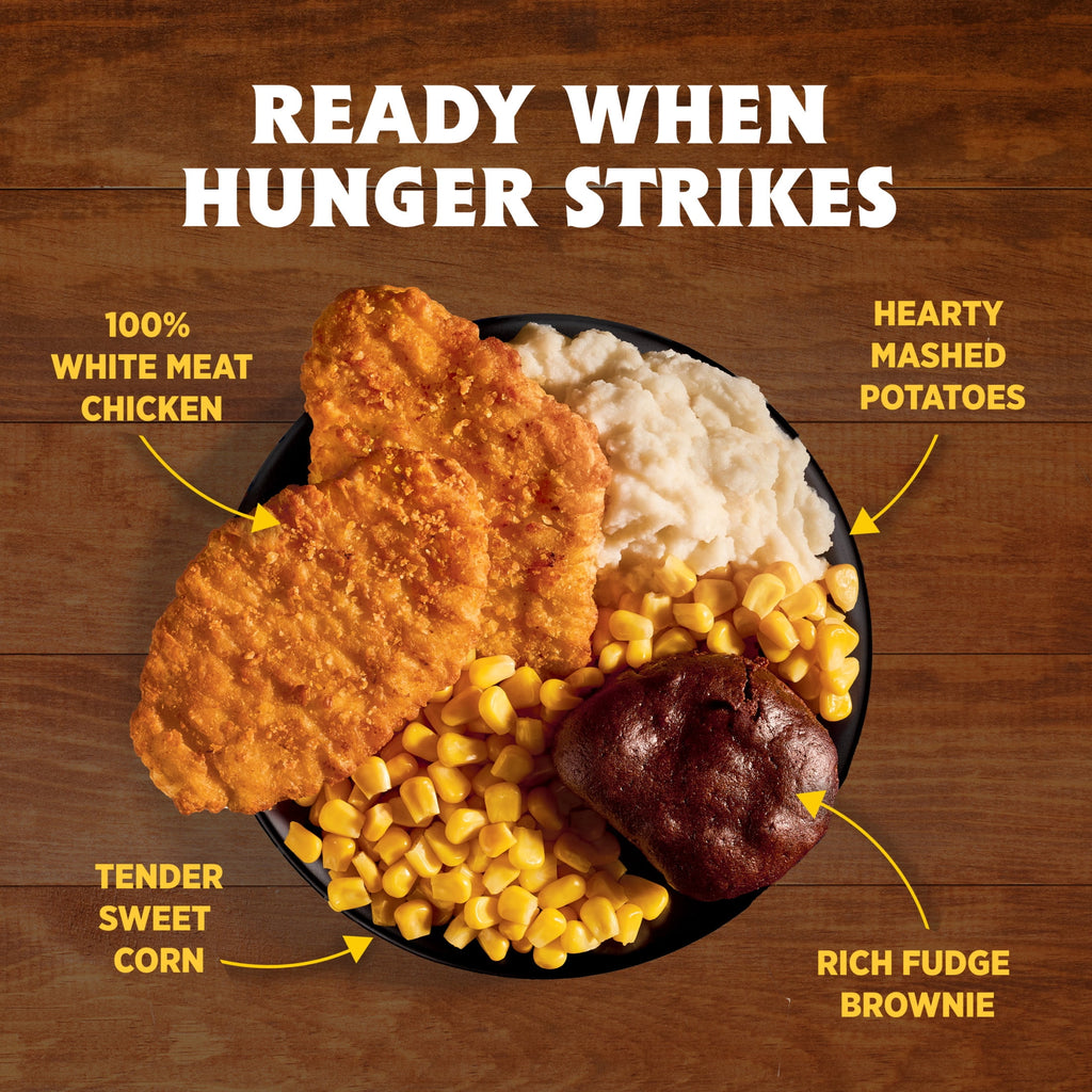 Hungry-Man Boneless Fried Chicken Frozen Meal 16 Oz