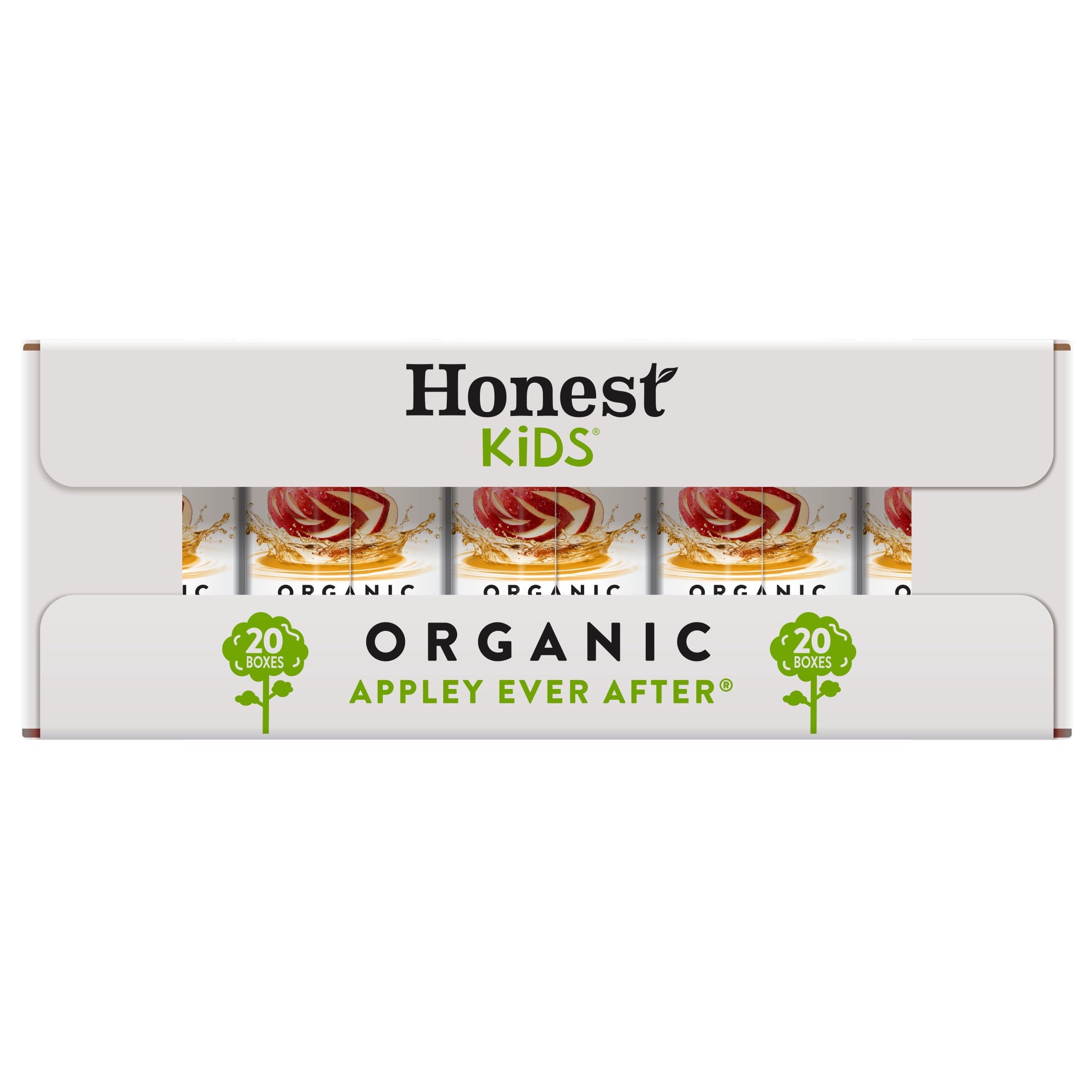 Honest Kids Appley Ever After Organic Juice Drink Cartons 6 fl oz 20 Pack