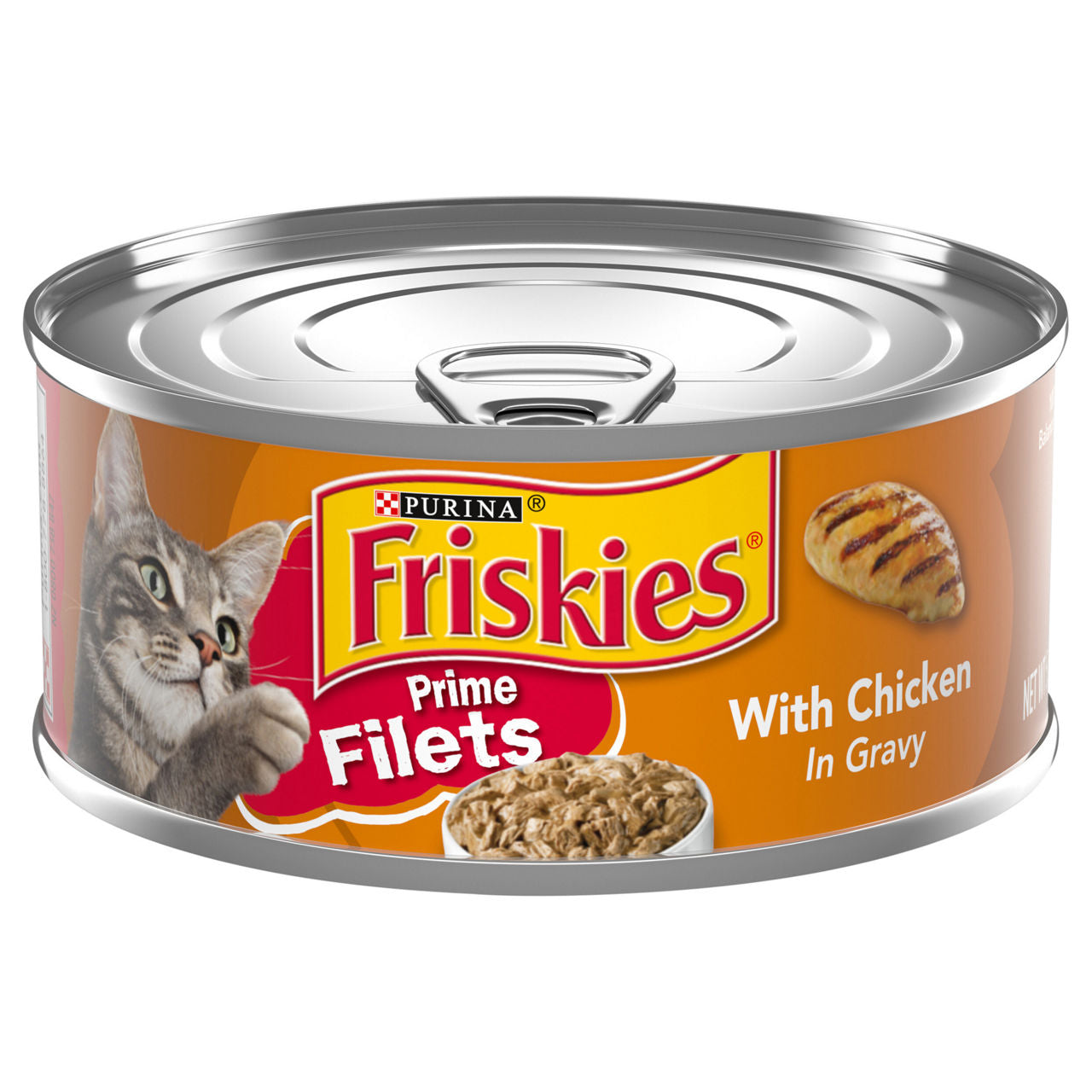Friskies Prime Filets with Chicken in Gravy Cat Food 5.5 oz