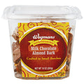 Wegmans Milk Chocolate Almond Bark 10 Oz