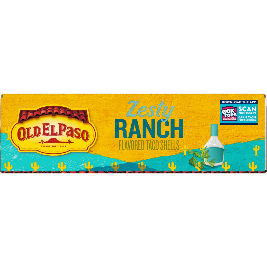 Stand 'N Stuff Crunchy Taco Shells Zesty Ranch 5.4 Oz 10 Count