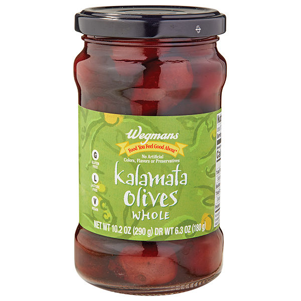 Wegmans Whole Kalamata Olives 6.3 Oz