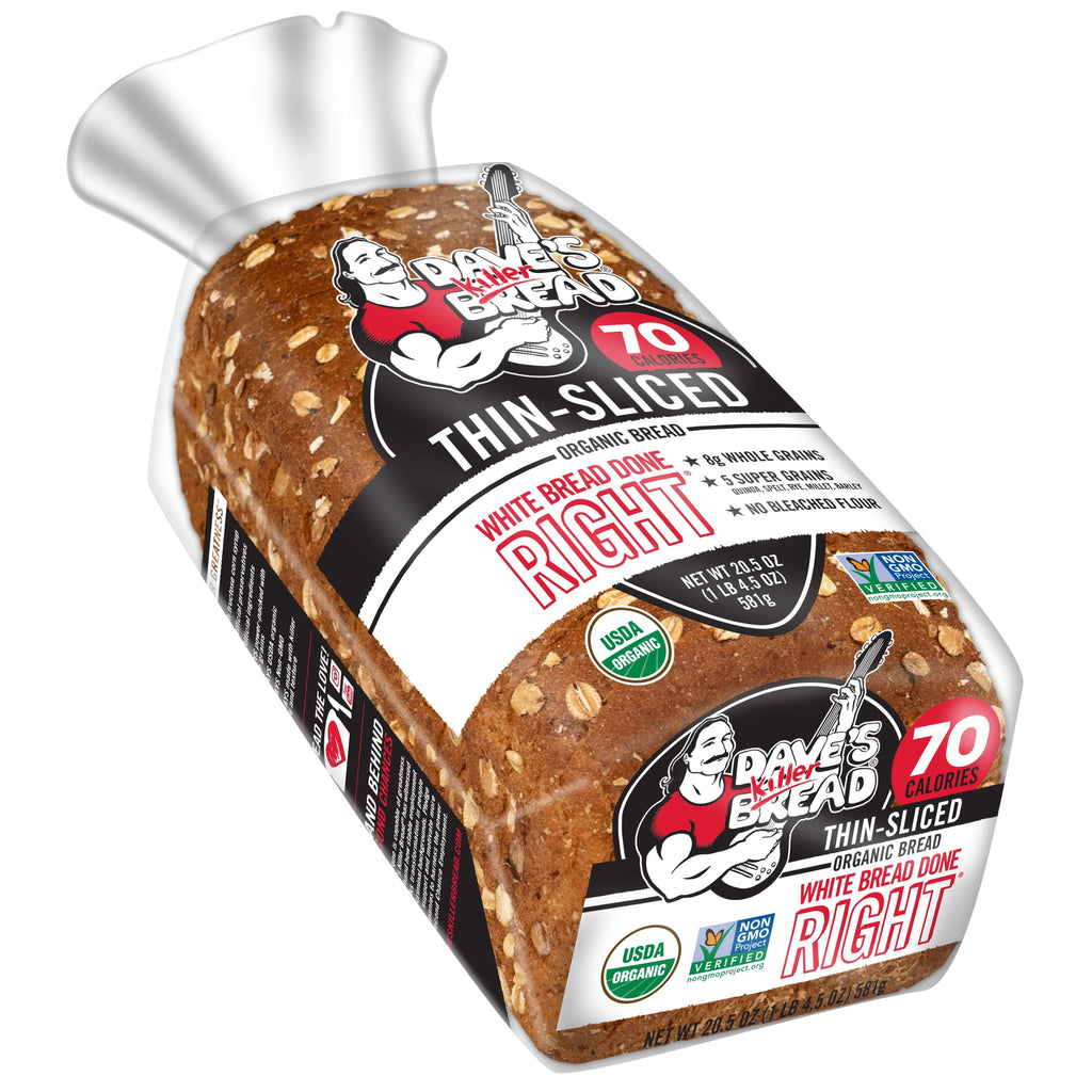 White Bread Done Right Thin Sliced 20.5 Oz 21 Count
