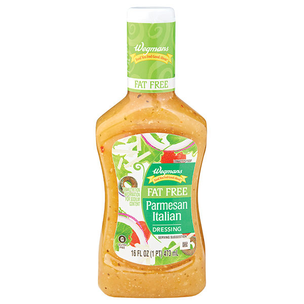 Wegmans Fat Free Parmesan Italian Dressing 16 fl oz