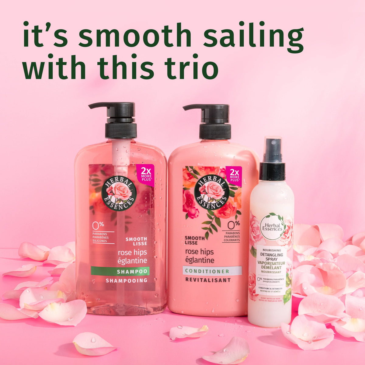 Herbal Essences Rose Hips Smooth Shampoo 33.8 fl oz
