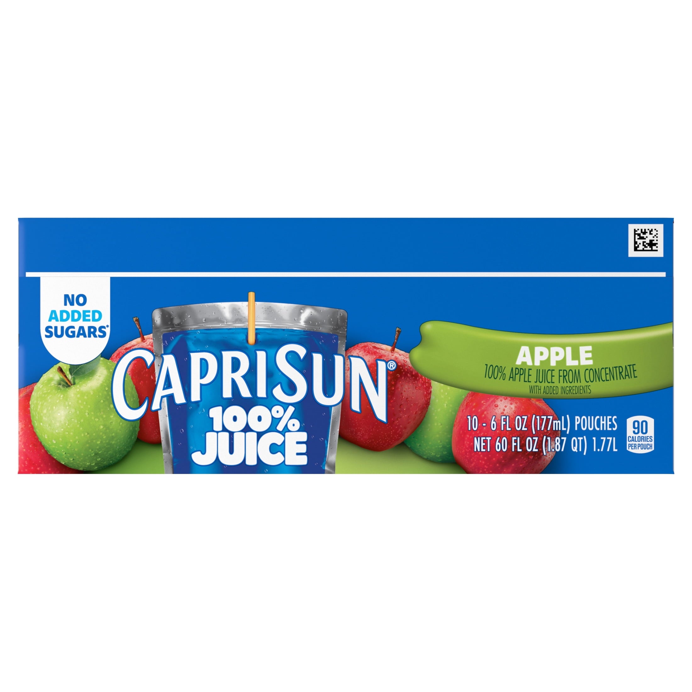 Capri Sun 100% Apple Juice From Concentrate Pulp-Free 6 fl oz 10 Pack