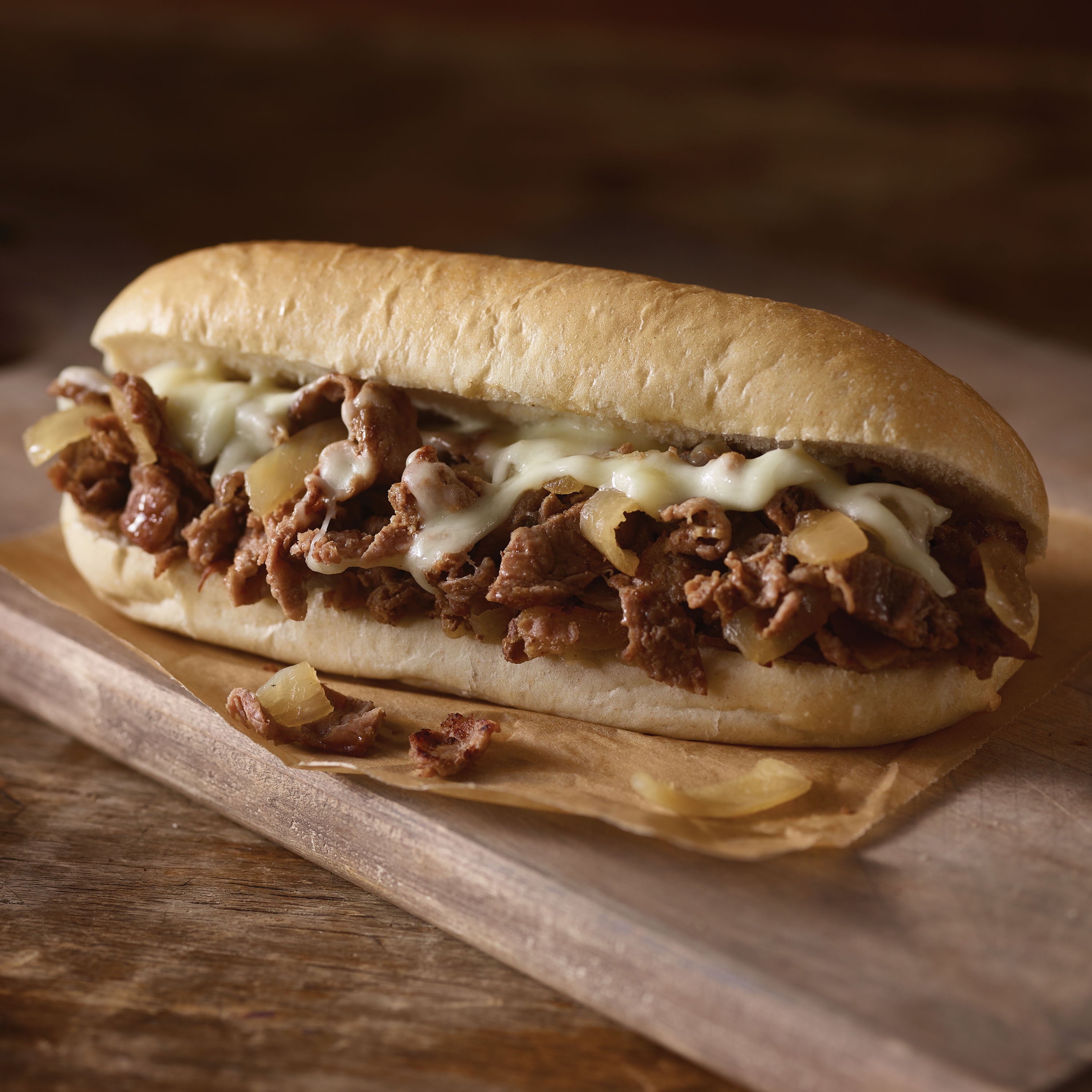 J.T.M. Beef Philly Cheese Steak Kit Frozen 36 Oz 4 Count