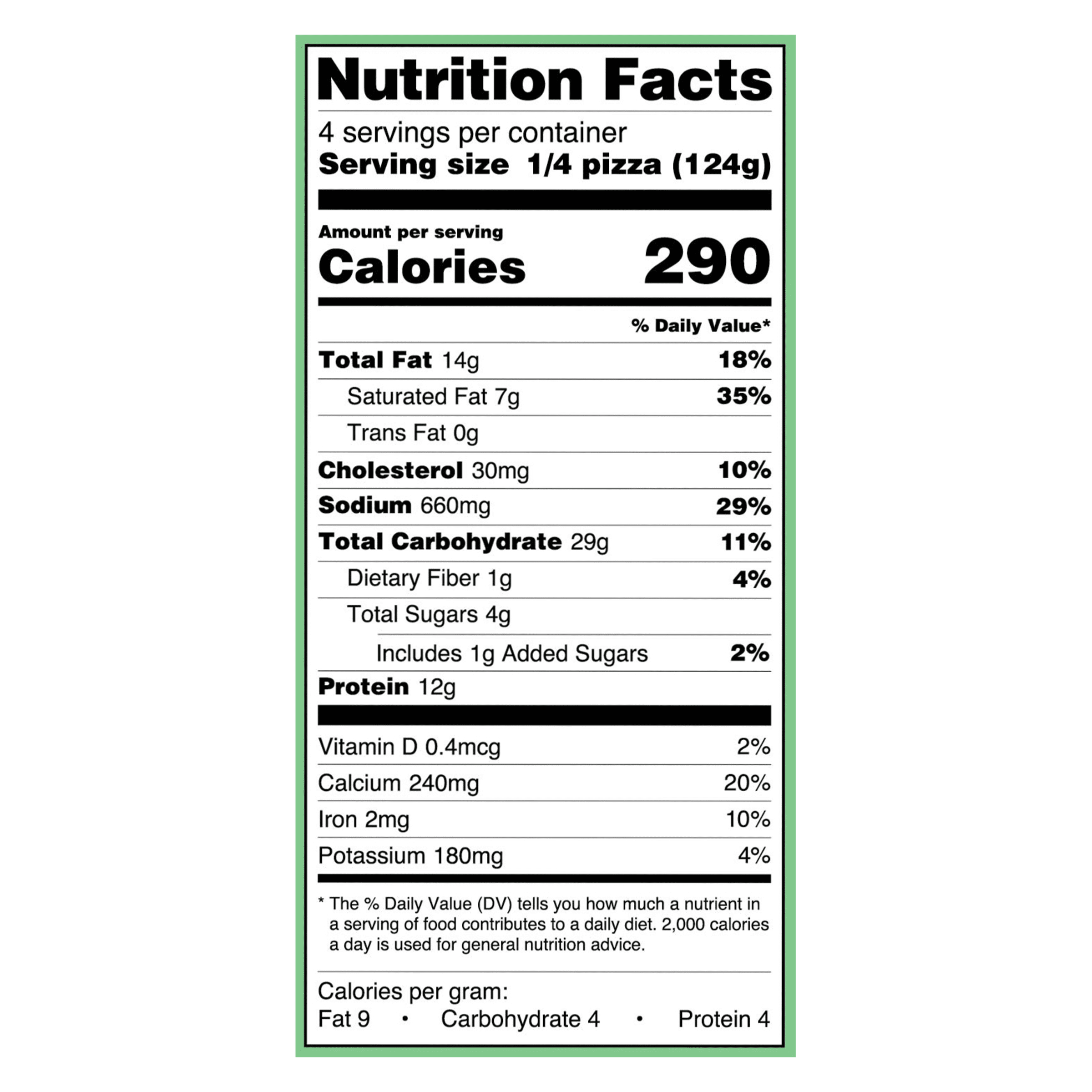 Great Value Thin and Crispy Crust Spinach Alfredo Frozen Pizza 17.45 Oz