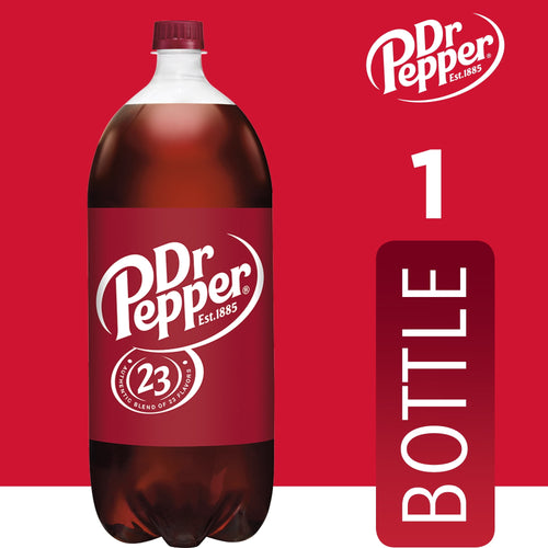 Dr Pepper Soda Pop Bottle 2 Liters