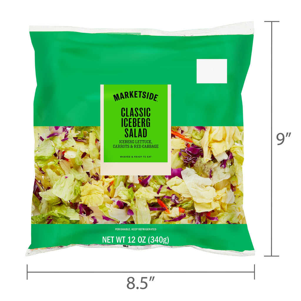 Marketside Fresh Shredded Iceberg Lettuce 8 Oz Bag