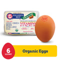 Eggland's Best 100% USDA Organic Extra Large Brown Eggs 6 ct 13.5 oz