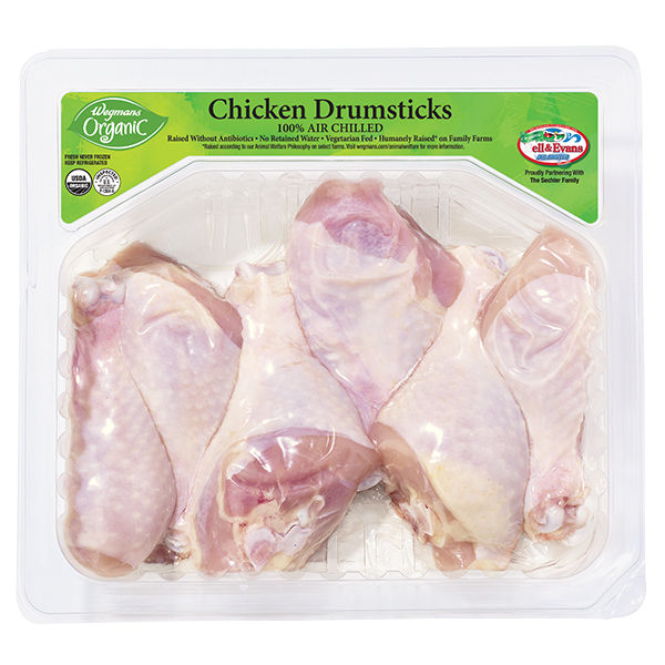 Wegmans Organic Chicken Drumsticks 1.24 lbs
