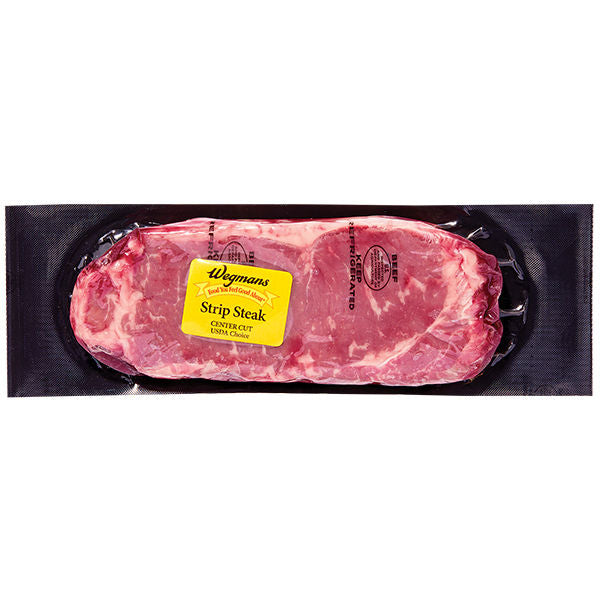 Wegmans Choice Center Cut Strip Steak 0.83 lbs