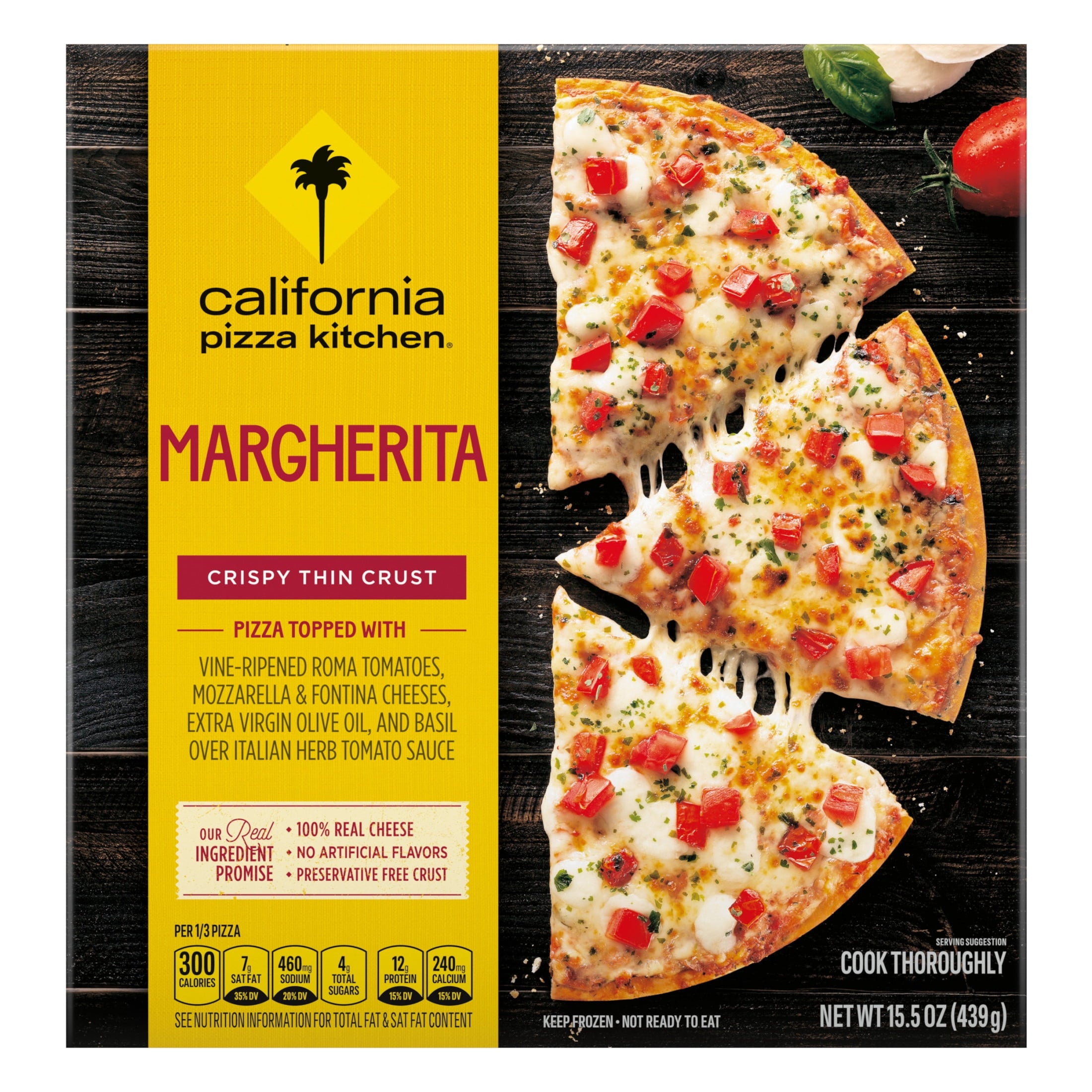 California Pizza Kitchen Margherita Thin Crust Frozen Pizza 15.5 Oz
