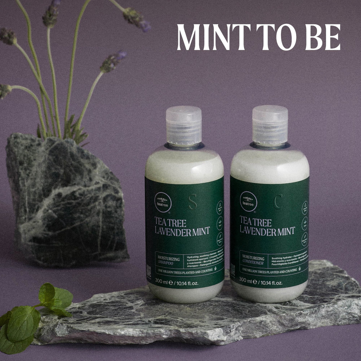 Paul Mitchell Tea Tree Lavender Mint Moisturizing Shampoo Soothes Replenishes Dry Hair 10.14 oz