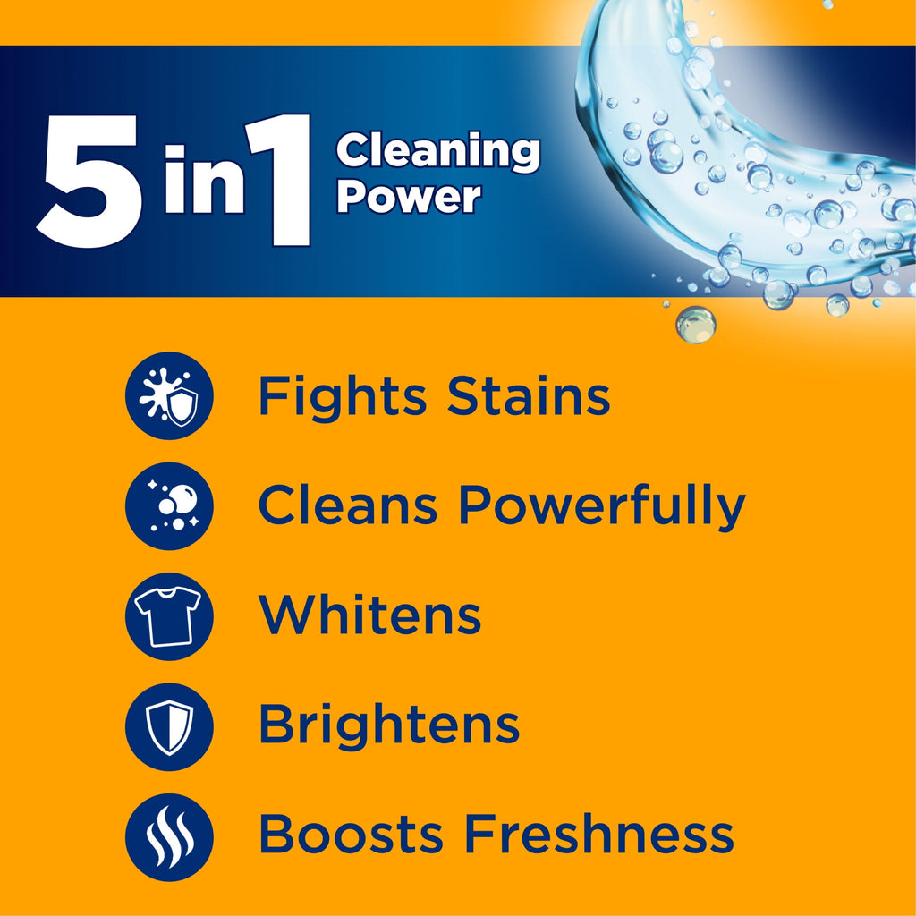 ARM & HAMMER Plus OxiClean Ultra Stain Fighters Liquid Laundry Detergent Fresh Scent 32.5 fl oz