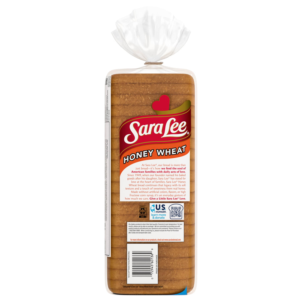 Honey Wheat Bread 20 Oz