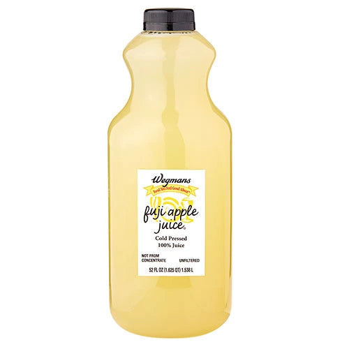 Wegmans Cold Pressed 100% Juice, Fuji Apple
52 fl. oz.