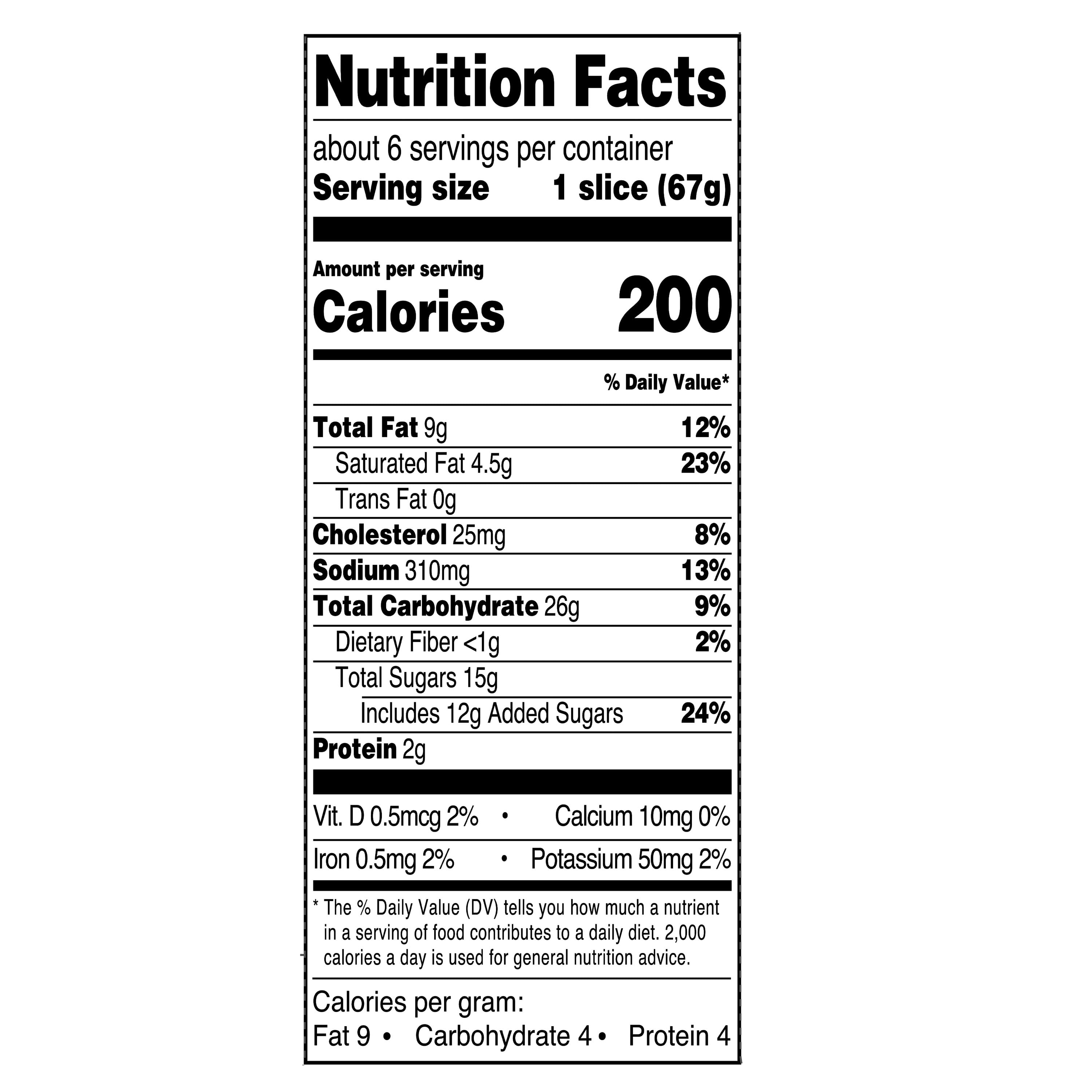 Strawberry Topped Fruit Cake 14.1 Oz Freshness Guaranteed