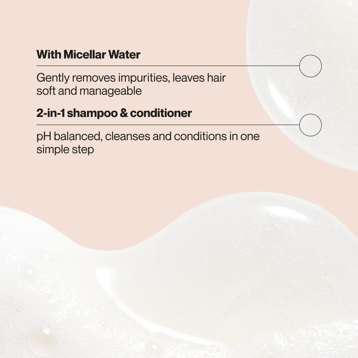 Suave Micellar Infusion 2-in-1 Purifying Shampoo & Conditioner 28 fl oz