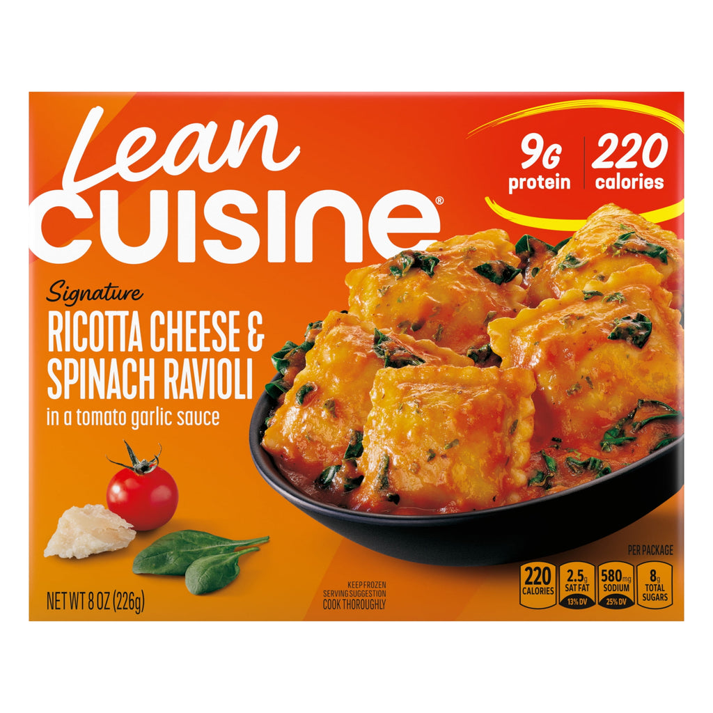 Lean Cuisine Ricotta Cheese & Spinach Ravioli Frozen Meal 8 Oz