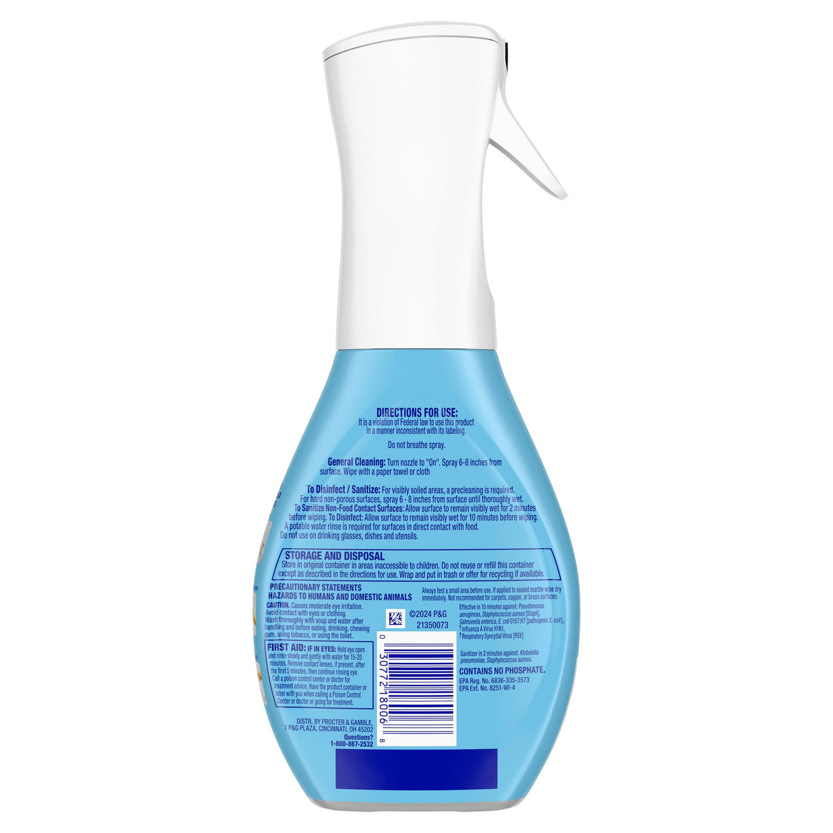 Mr. Clean Clean Freak Lemon Scent Antibacterial Multi-Purpose Bath Cleaner 16 fl oz