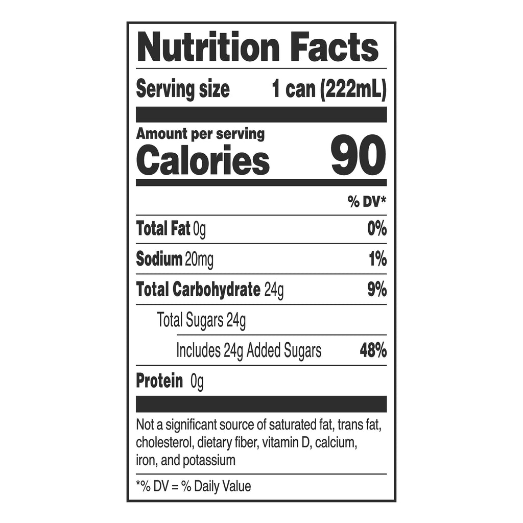 Sam's Choice Cola Soda Pop Cans 7.5 Fl Oz 6 Pack
