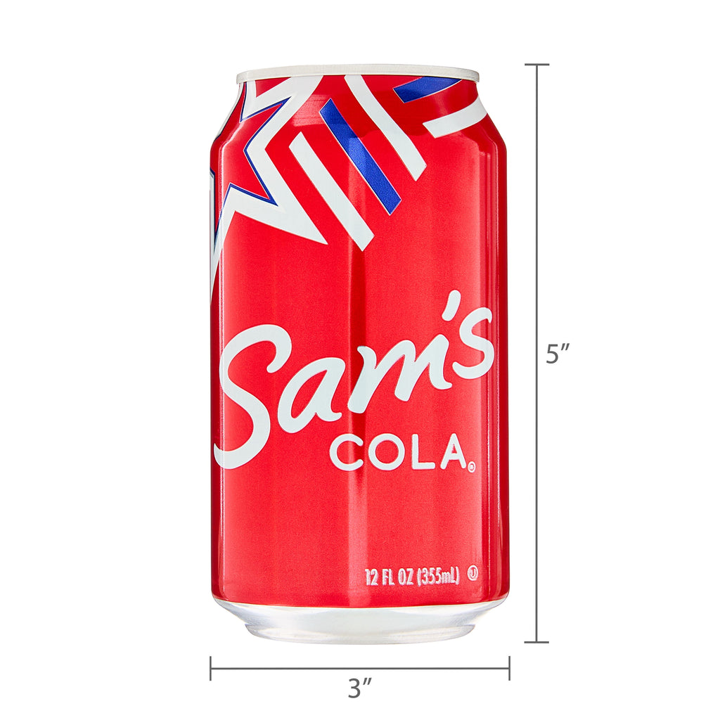 Sam's Choice Cola Soda Pop Cans 12 fl oz 24 Pack