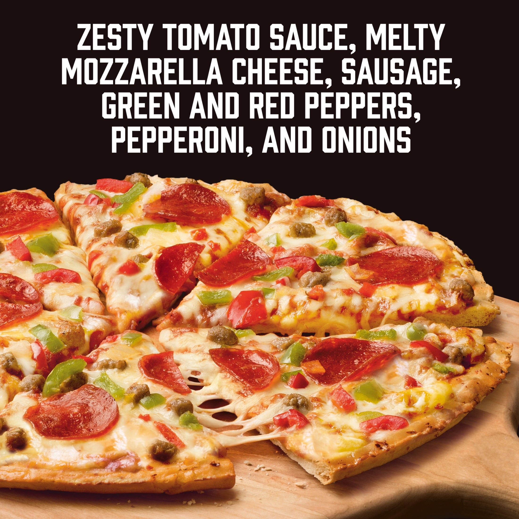 Red Baron Supreme Classic Crust Frozen Pizza 23.46 Oz