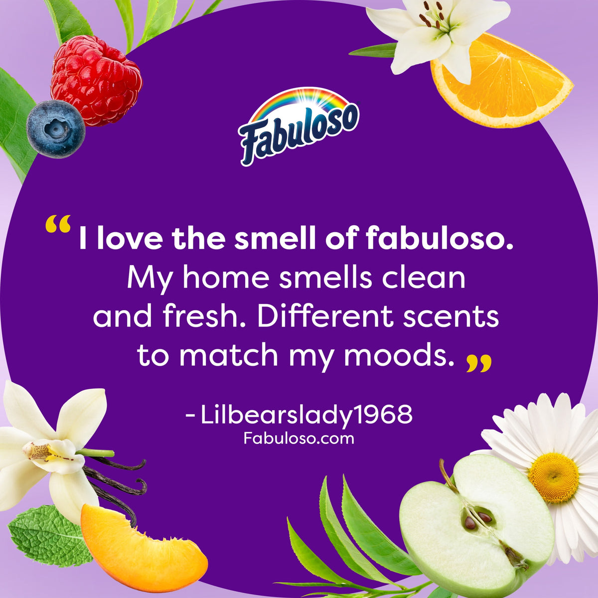 Fabuloso 2X Concentrated Multi-Purpose Cleaner Tropical Spring Scent 56 fl oz