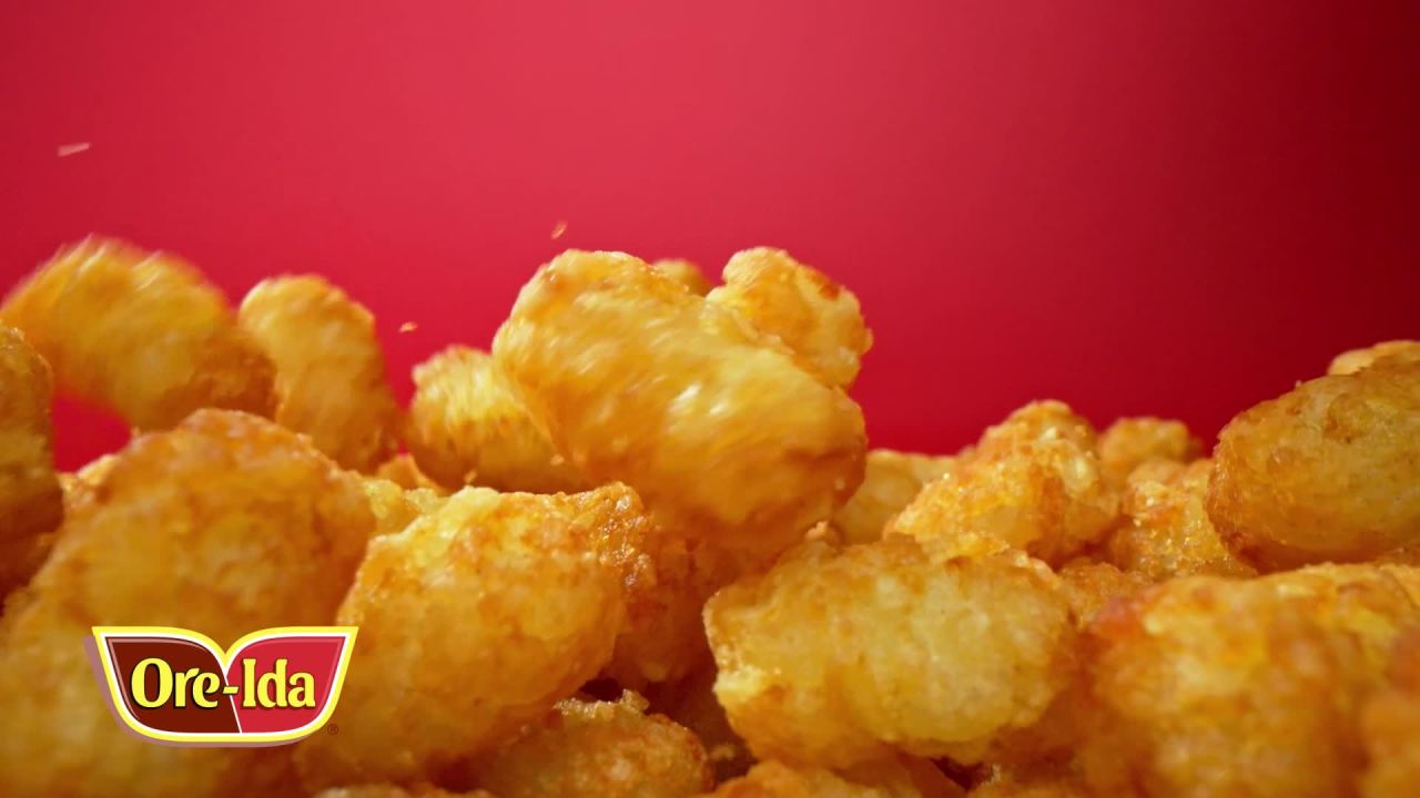 Ore-Ida Crispy Mini Tater Tots Seasoned Shredded Frozen Potatoes 28 Oz Bag Gluten Free