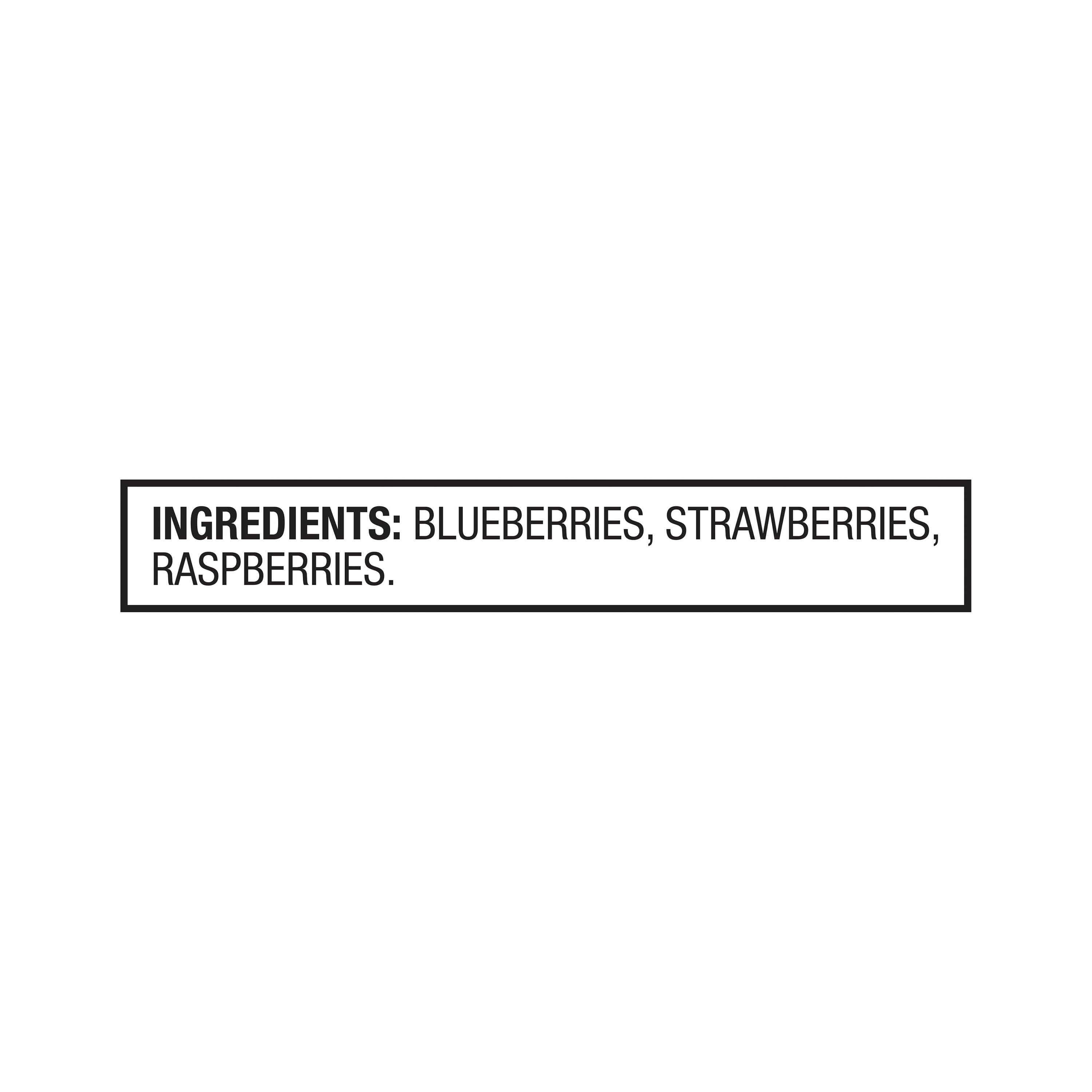 Great Value Triple Berry Blend Frozen 48 Oz
