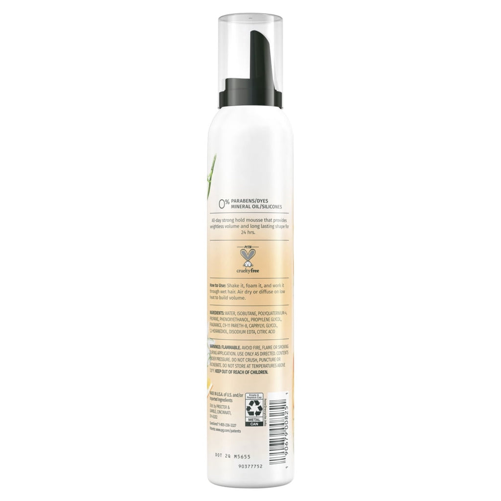 Herbal Essences Volumizing Mousse Weightless Volume All Day Hold For Fine Hair 6.8 fl oz