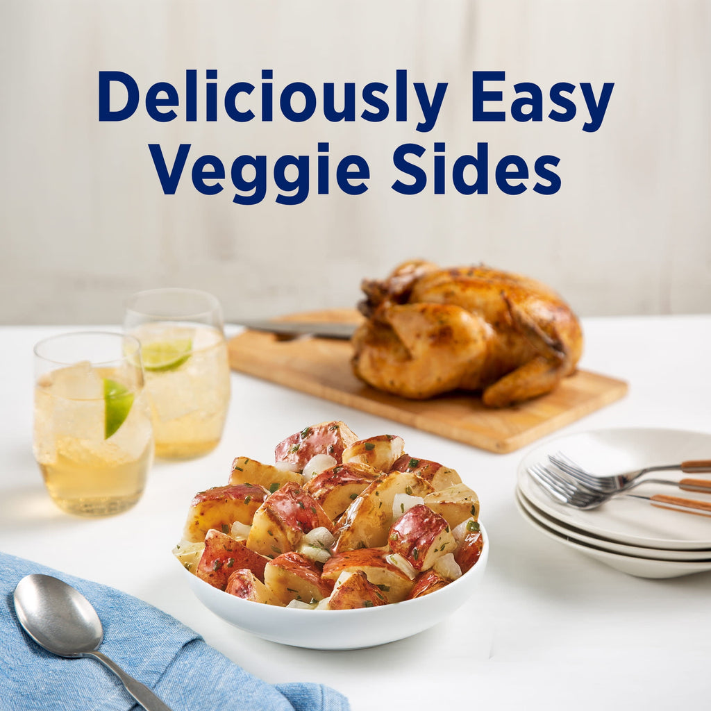Birds Eye Steamfresh Roasted Red Potatoes Chive Butter Sauce Frozen 10.8 Oz