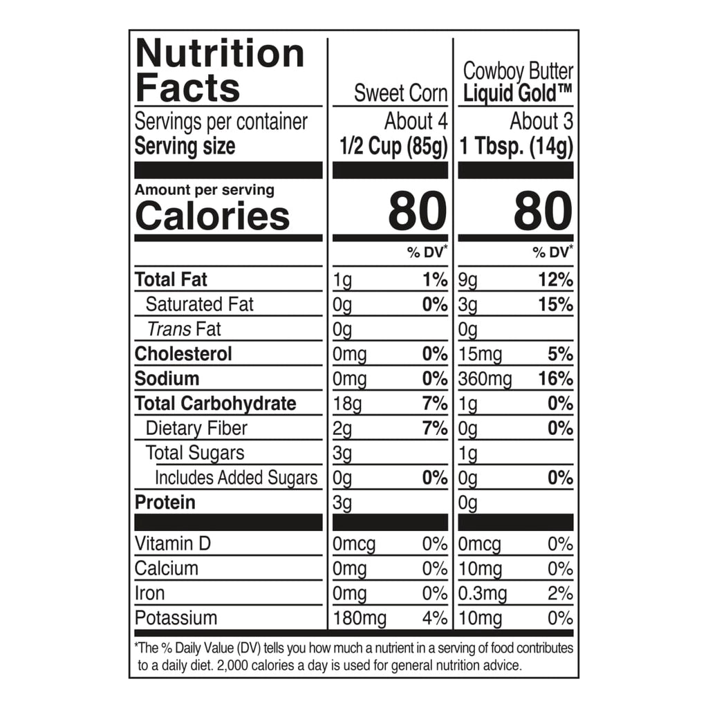 Kinder's Cowboy Butter Sweet Corn Frozen 13.5 Oz
