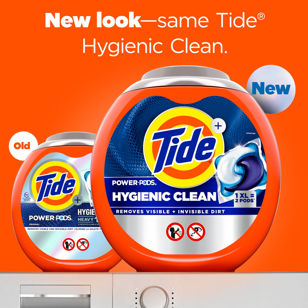 Tide Hygienic Clean Power PODS Laundry Detergent Pacs Original Scent 57 Count