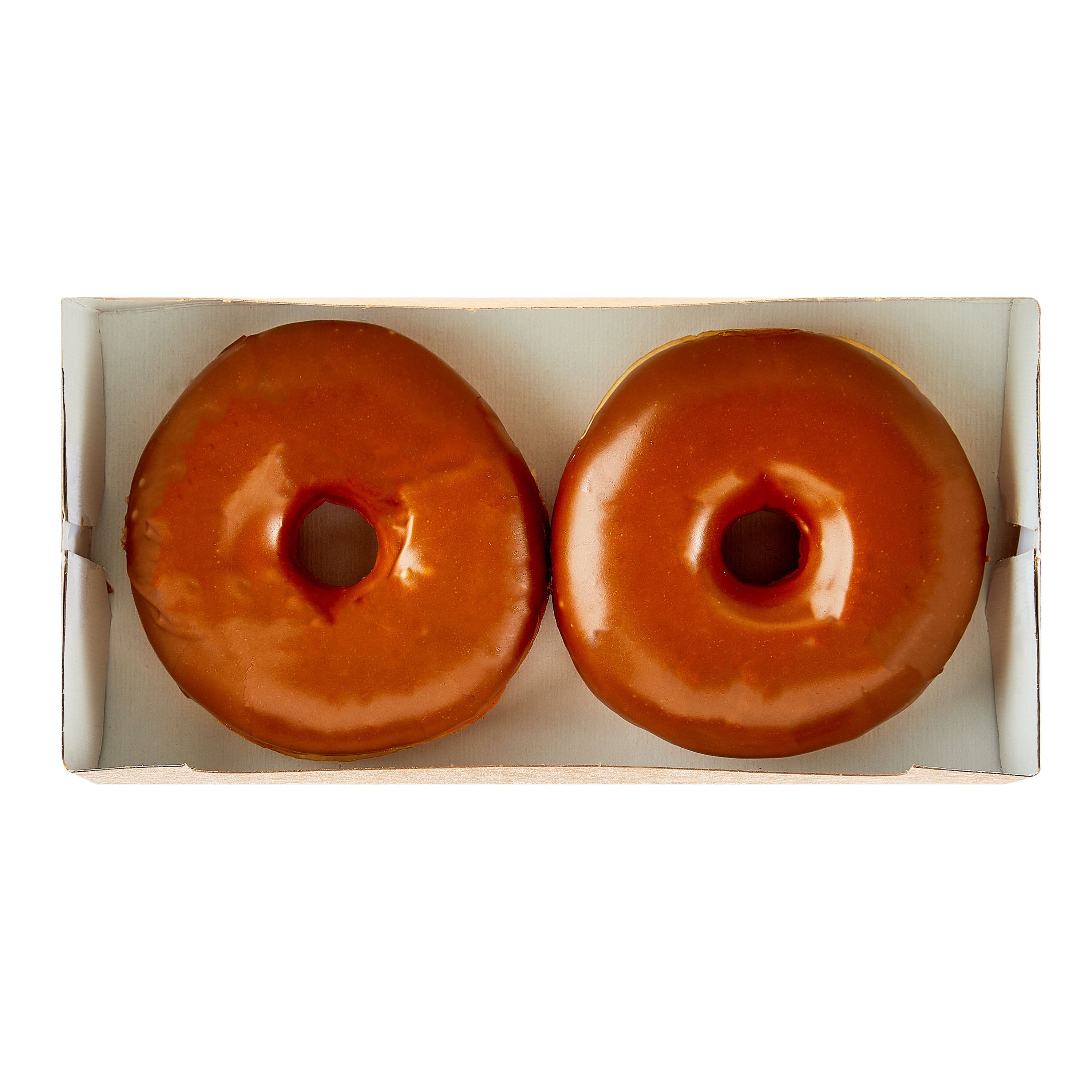 Maple Iced Ring Donuts 4 Oz 2 Count Freshness Guaranteed