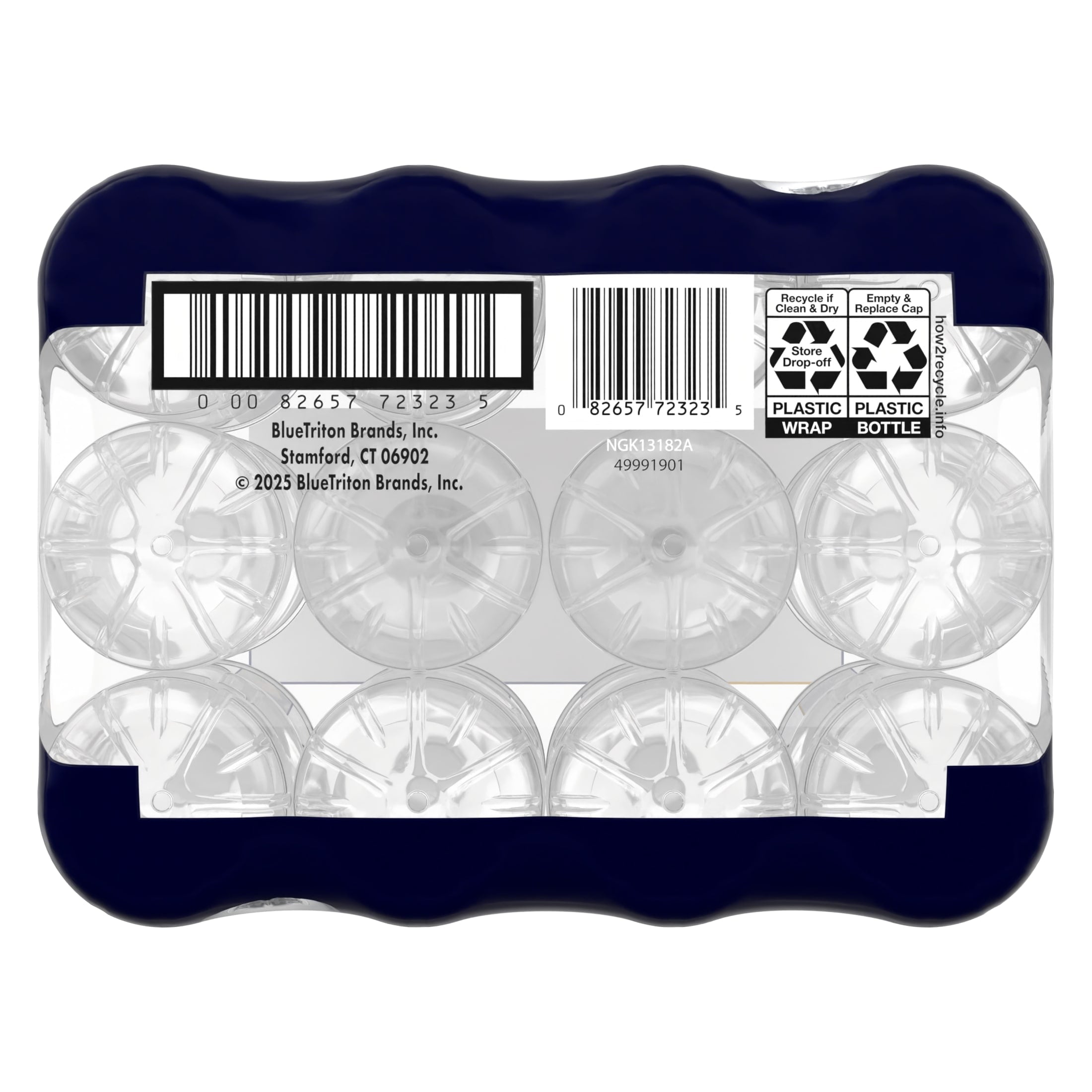 Deer Park Spring Water 12 fl oz Plastic Bottles 12 Pack
