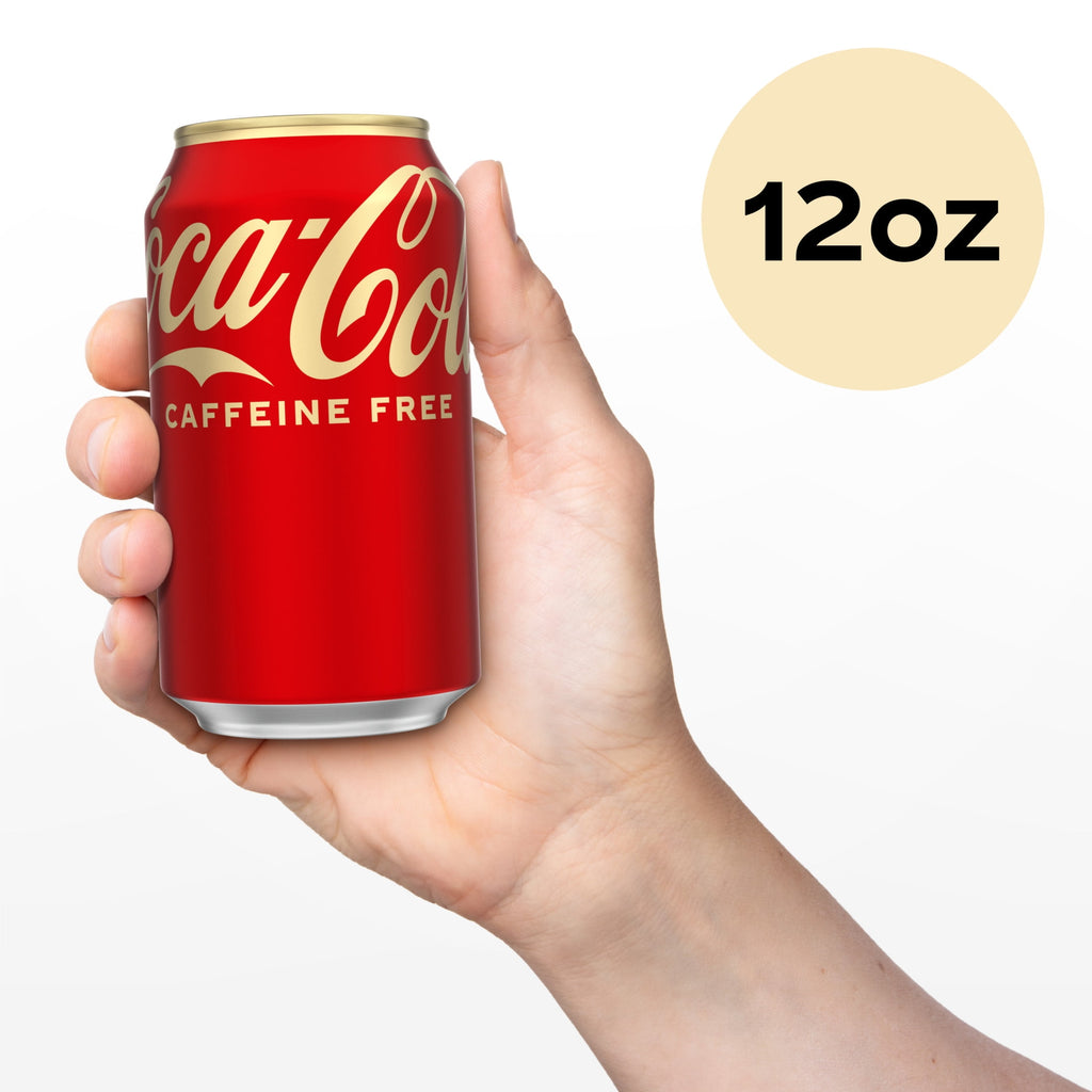 Caffeine-Free Soda Pop Fridge Pack Cans 12 Fl Oz Coca-Cola
