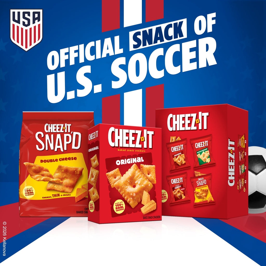 Original Baked Snack Crackers 12.4 Oz 1 Count Cheez-It