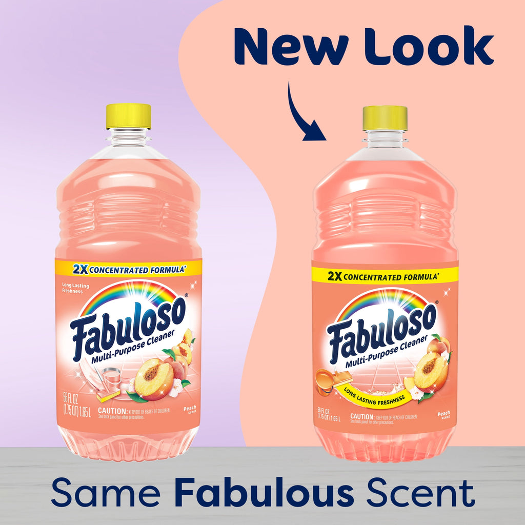 Fabuloso 2X Multi-Purpose Cleaner Peach Scent 56 fl oz