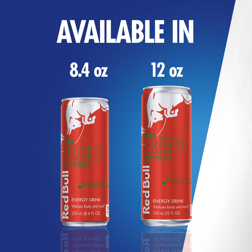 Red Bull Red Edition Watermelon Energy Drink 12 fl oz Single Can