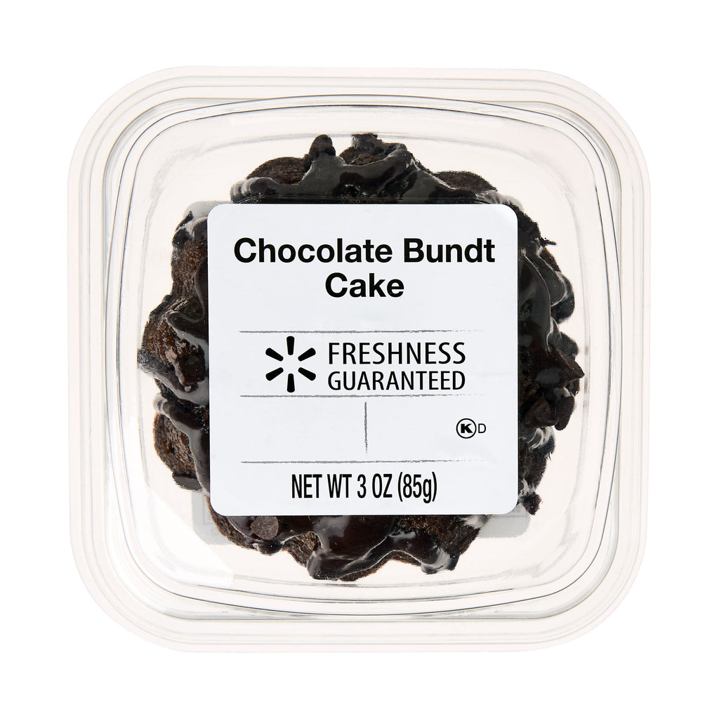 Mini Chocolate Bundt Cake 3 Oz 1 Count Freshness Guaranteed